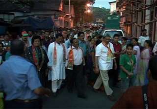 bjp hits villages for its poll campaign in goa -... bjp hits villages for its poll campaign in goa -...