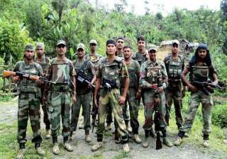 bsf stages one minute combat drill - India TV bsf stages one minute combat drill - India TV
