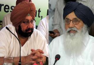 badal amarinder hail pak decision to release... badal amarinder hail pak decision to release...