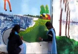 bengal students to beautify polling stations -... bengal students to beautify polling stations -...