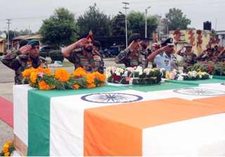 bihar regiment soldier cremated with full state... bihar regiment soldier cremated with full state...