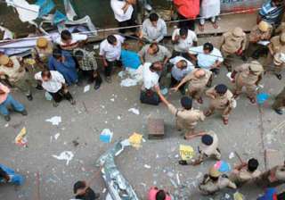 crude box bomb blast in kolkata s chandni chowk... crude box bomb blast in kolkata s chandni chowk...