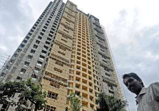 bombay high court stays demolition of adarsh... bombay high court stays demolition of adarsh...