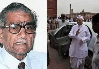 cd controversy anna hazare backs shanti bhushan -... cd controversy anna hazare backs shanti bhushan -...