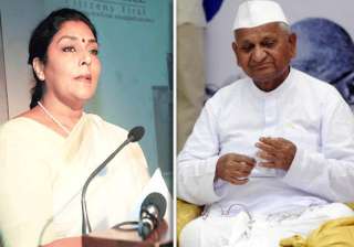 congress attacks anna hazare for justifying... congress attacks anna hazare for justifying...