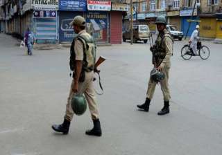 curfew continues in kishtwar looted weapons found... curfew continues in kishtwar looted weapons found...