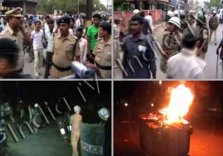 custodial death triggers violence in gaya - India... custodial death triggers violence in gaya - India...