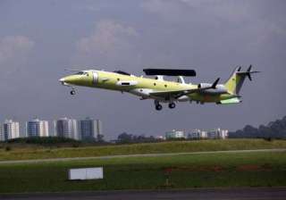 drdo test flies second indigenous aewacs aircraft... drdo test flies second indigenous aewacs aircraft...