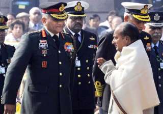 defence minister antony blames army for chief s... defence minister antony blames army for chief s...