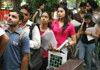 delhi university s first cut off list to be... delhi university s first cut off list to be...