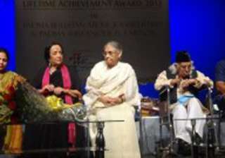delhi government felicitates abdul rashid khan... delhi government felicitates abdul rashid khan...