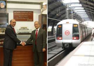 delhi metro rings in the new year under new chief... delhi metro rings in the new year under new chief...