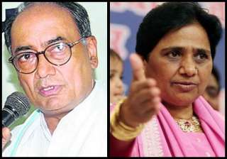 digvijay backs mayawati s demand for dalit in lok... digvijay backs mayawati s demand for dalit in lok...