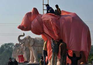 ec rejects bsp plea on covering statues - India TV ec rejects bsp plea on covering statues - India TV