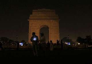 earth hour marked in delhi - India TV earth hour marked in delhi - India TV