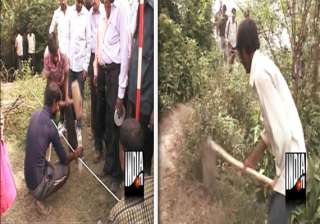 excavation begins for bizarre gold treasure hunt... excavation begins for bizarre gold treasure hunt...