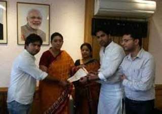 fyup students submit memorandum to hrd ministry -... fyup students submit memorandum to hrd ministry -...