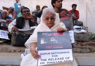 faith in judiciary restored says binayak s mother... faith in judiciary restored says binayak s mother...