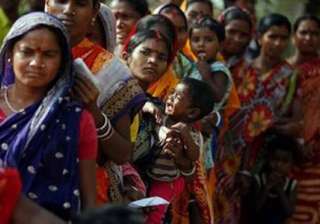 nearly 75 per cent vote in first phase of bengal... nearly 75 per cent vote in first phase of bengal...
