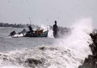 fishermen still stranded on trawler off paradip -... fishermen still stranded on trawler off paradip -...