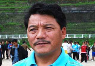 gjm chief bimal gurung campaigns for bjp... gjm chief bimal gurung campaigns for bjp...