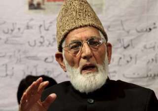 geelani opposes separate zones for kps - India TV geelani opposes separate zones for kps - India TV