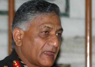 gen v k singh rejects demand for apology - India... gen v k singh rejects demand for apology - India...