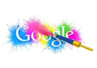 google doodle colourful pichkari to celebrate... google doodle colourful pichkari to celebrate...