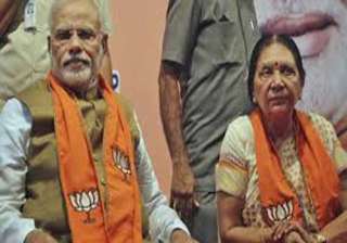 gujarat chief minister anandi patel to meet pm... gujarat chief minister anandi patel to meet pm...