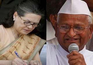 happy to read sonia s reply anna - India TV happy to read sonia s reply anna - India TV