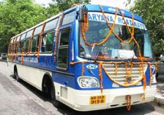 haryana to connect state towns via volvo merc bus... haryana to connect state towns via volvo merc bus...