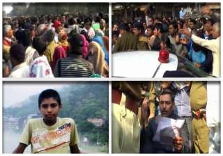 haryana villagers gherao parliamentary secretary... haryana villagers gherao parliamentary secretary...