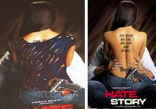 hate story bare back painted blue in kolkata... hate story bare back painted blue in kolkata...