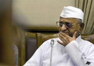hazare backtracks to agitate if bill not passed... hazare backtracks to agitate if bill not passed...