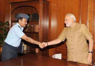 iaf chief meets pm - India TV iaf chief meets pm - India TV