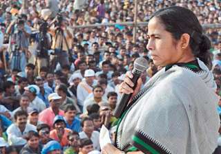 i am not scared of anyone says mamata in... i am not scared of anyone says mamata in...