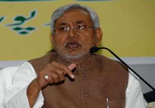 india pak dialogue must take place says nitish... india pak dialogue must take place says nitish...