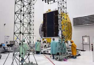 india s first defence satellite all set for... india s first defence satellite all set for...