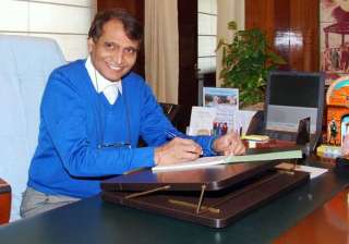 suresh prabhu to launch first cng train from... suresh prabhu to launch first cng train from...