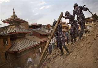 nepaldevastated earthquake kills six soldiers -... nepaldevastated earthquake kills six soldiers -...