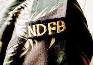 ndfb s platoon commander killed in encounter in... ndfb s platoon commander killed in encounter in...