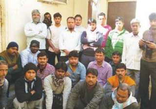 cramped in a dingy room indian workers dream to... cramped in a dingy room indian workers dream to...