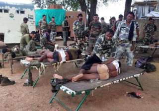 seven cops killed 12 injured in naxal attack in... seven cops killed 12 injured in naxal attack in...