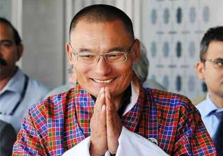 bhutan pm tshering tobgay to visit india attend... bhutan pm tshering tobgay to visit india attend...