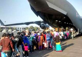 664 indians back from strife torn yemen 334 land... 664 indians back from strife torn yemen 334 land...