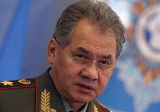 russian defence minister sergei shoigu meets modi... russian defence minister sergei shoigu meets modi...