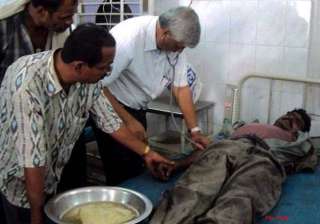 anti naxal ops 1st field hospital for injured... anti naxal ops 1st field hospital for injured...