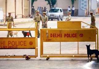 unprecedented security cover in national capital... unprecedented security cover in national capital...