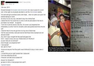 netizens outraged as mcdonalds outlet in pune... netizens outraged as mcdonalds outlet in pune...
