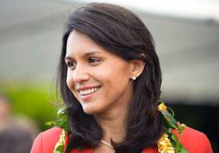 india us moving in the right direction tulsi... india us moving in the right direction tulsi...